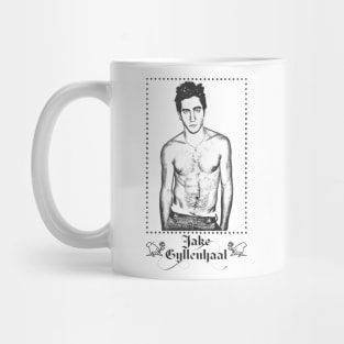 Jake Gyllenhaal //// Retro Fan Art Design Mug